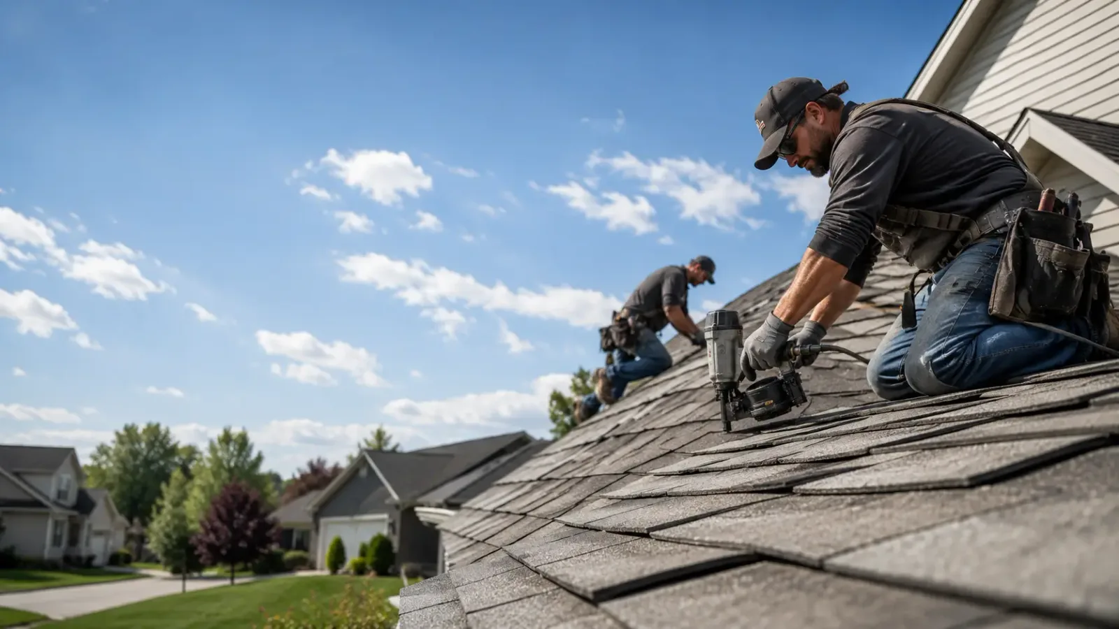Storm Damage Roof Repair in Achille, OK near me